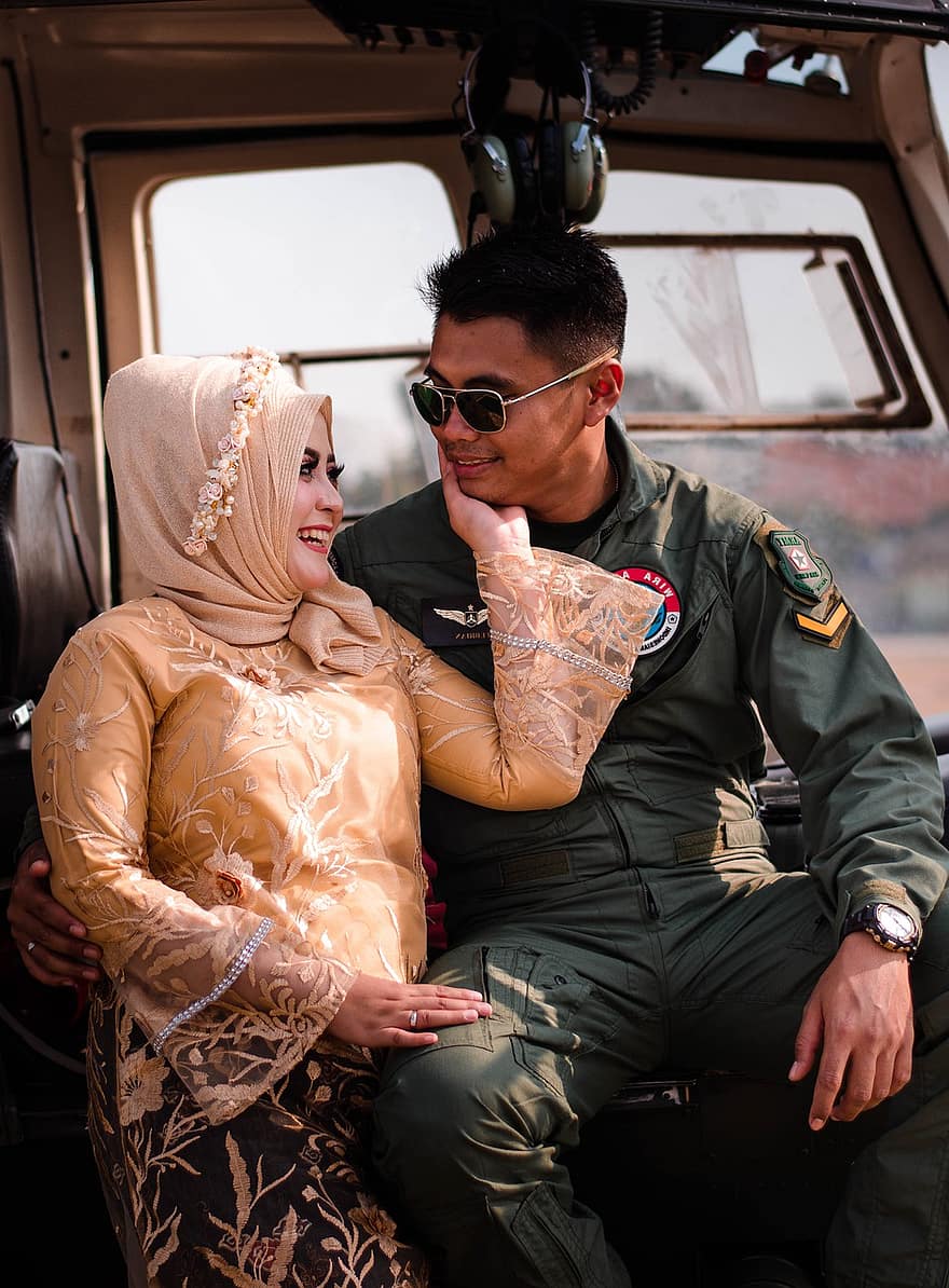 asiatisk par, Fotoshoot før brylluppet, Engagement fotoshoot