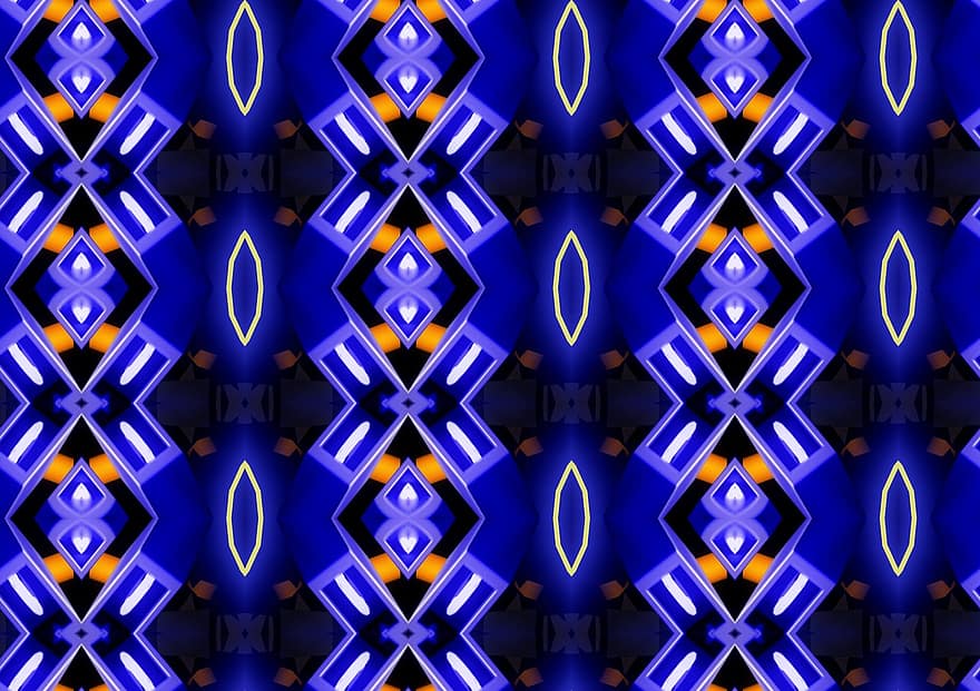 Muster, Ornament, Hintergrund, Tapete, Dekor, Struktur, Dekoration, abstrakt, verziert, Blau