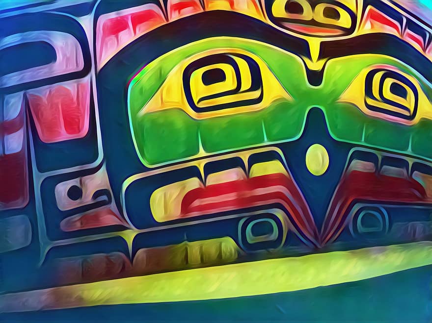 Indėnų meno kūriniai, genties