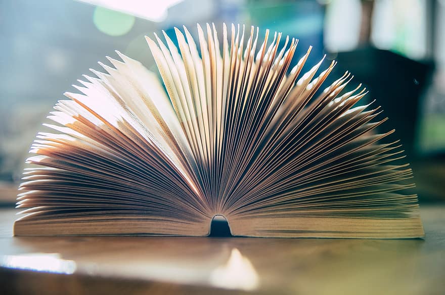 Βιβλίο, σελίδες, χαρτί, λογοτεχνία, μυθιστόρημα, εκπαίδευση, η γνώση, φως