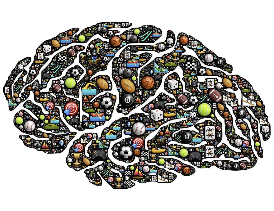 мозък, ум, мисли, игри, игрален, конкуренция, спортен, фанатик, фен, спортист, Обсесии