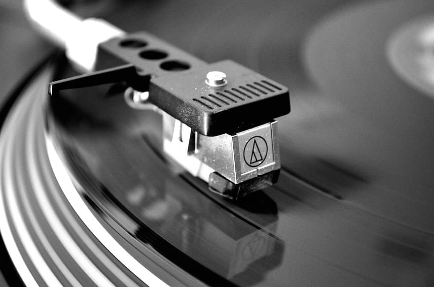 vinyl, lemezjátszó, rekord, játékos, hi-fi, korong, sztereó, multimédia, hang-, felszerelés, zene