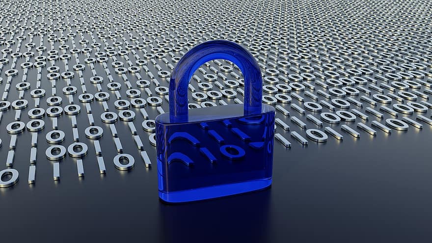 Daten, Sicherheit, Cyber, Digital, Computer, Schutz, Internet, Netzwerk, sichern, Hacken, binär