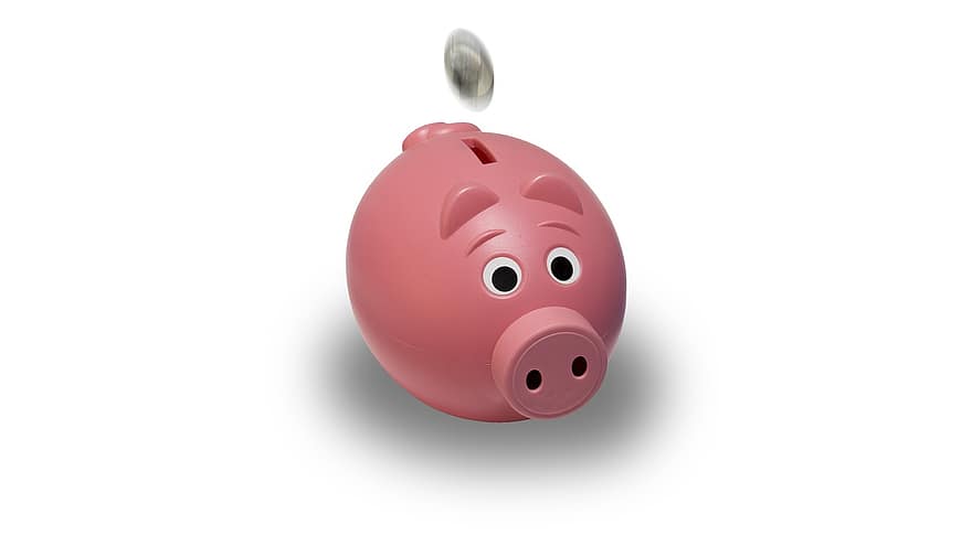 गुल्लक, सिक्का, गुलाबी, सूअर का बच्चा, बैंक, वित्त, पैसे, बैंकिंग, मुद्रा, व्यापार, निवेश