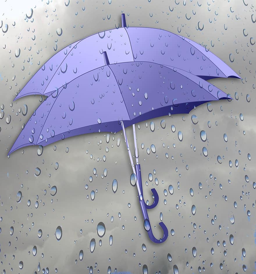 ecrane, umbrele, ploaie, vreme, umed, vreme ploioasa, picătură de ploaie, picatura de apa