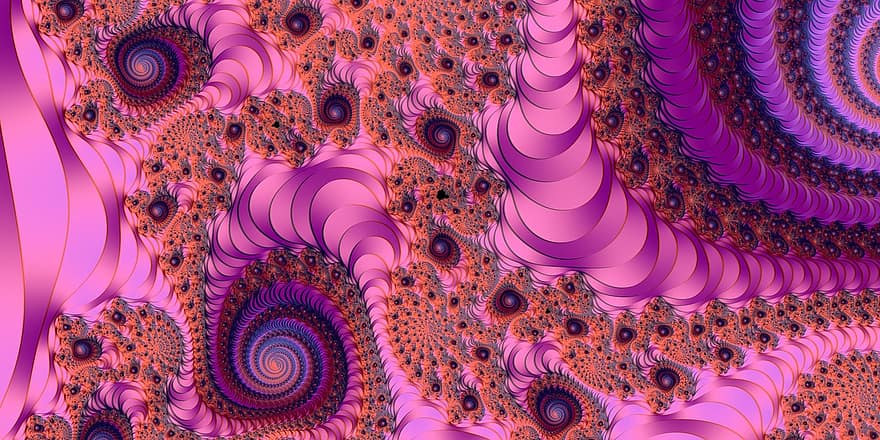 fantastinen, fractal, kaltevuus, värikäs, abstrakti, äärettömyys
