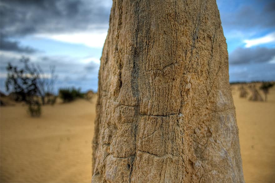 rock, pináculo, Parque Nacional Nambung, roca caliza, naturaleza, Desierto, Nambung, Australia