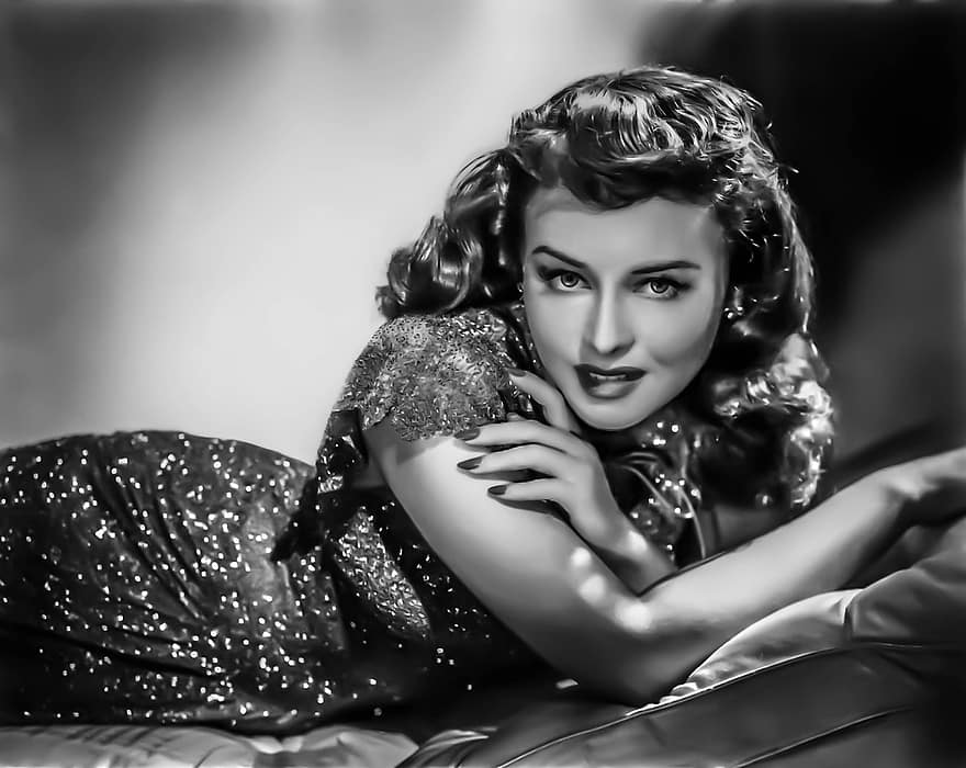 Rita Hayworth, fêmea, retrato, hollywood, filme, atriz