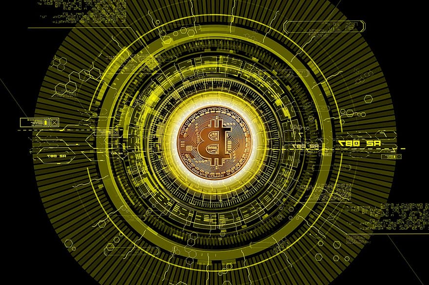 Kryptowährung, Bitcoin, Blockchain, Krypto, Austausch-, Technologie, E-Commerce