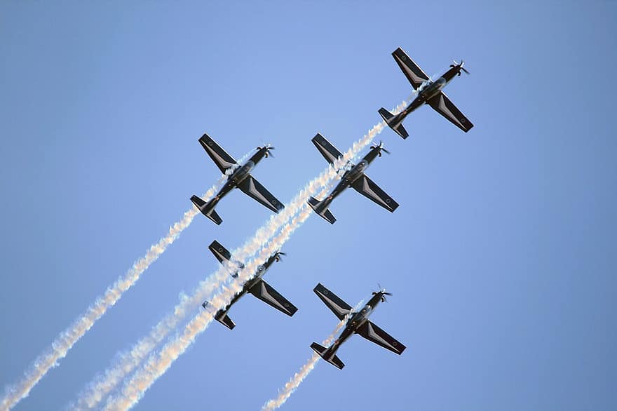 銀の鷹、表示、曲技飛行、航空ショー、南アフリカ空軍、ナショナルチーム、飛行、飛行機、航空機、戦闘機、スタント