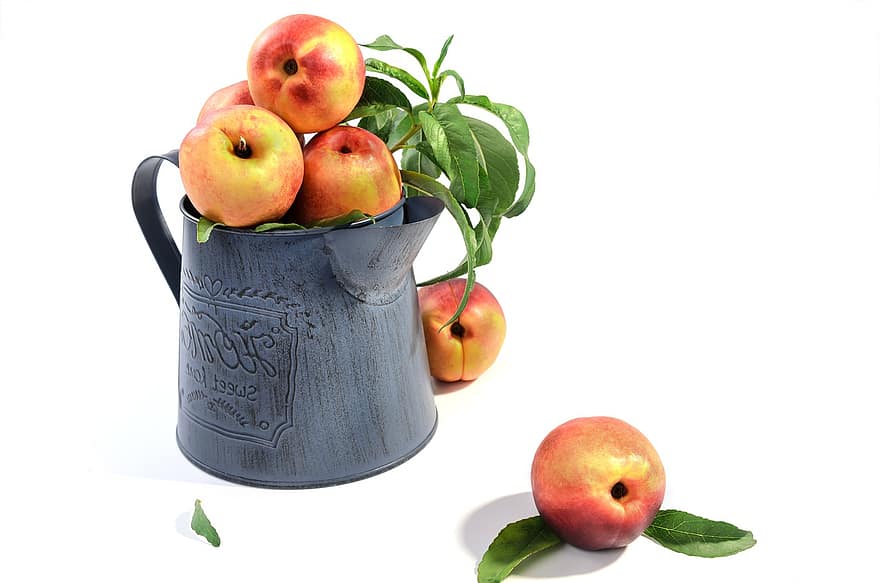 vaisiai, persikas, ekologiškas, saldus, sveikas, vitaminas