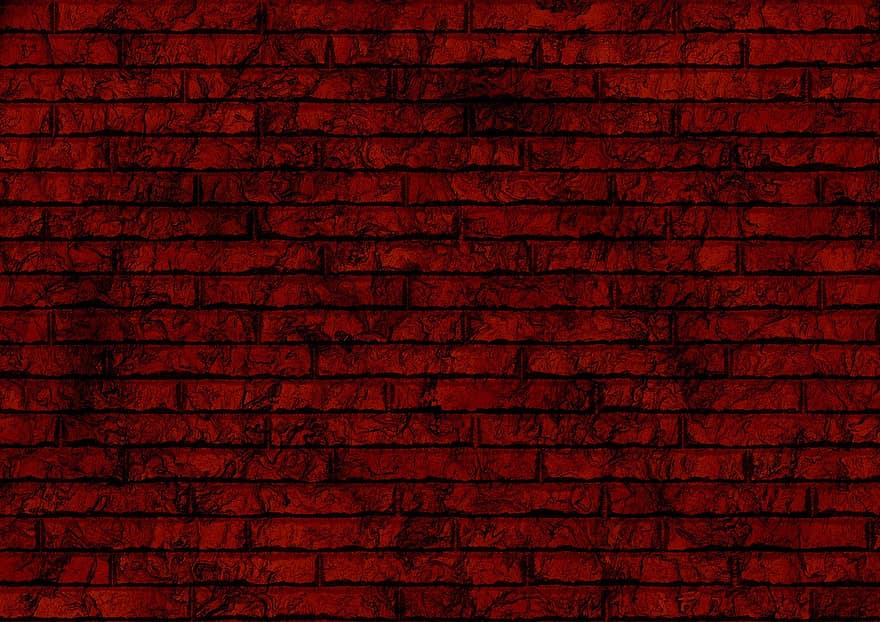 ladrillos, rojo, modelo, estructura, rock, pared, piedra, sucio, fondo, subterráneo, a cuadros